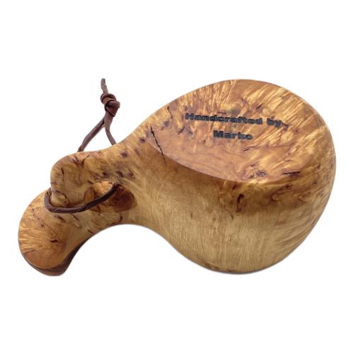 pahkataide (パッカタイデ) カーリーバーチ＆ヘラジカの角 アウトドア食器 トラウト ククサカップ