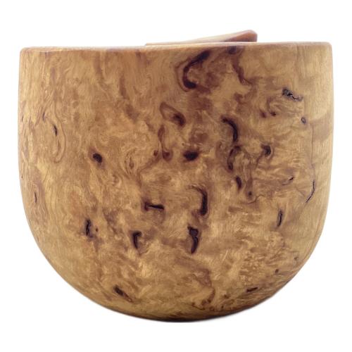 pahkataide (パッカタイデ) カーリーバーチ＆ヘラジカの角 アウトドア食器 トラウト ククサカップ