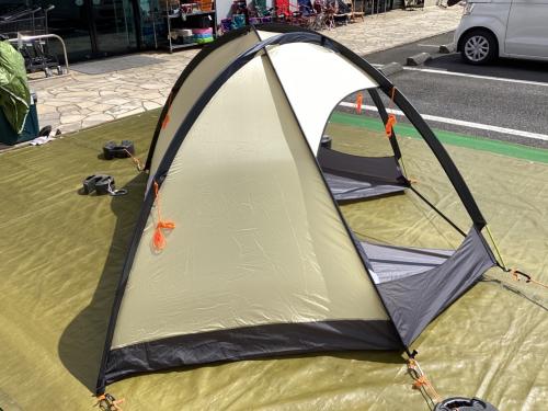 RIPEN (ライペン) 登山用テント グリーン ドマドームライト2