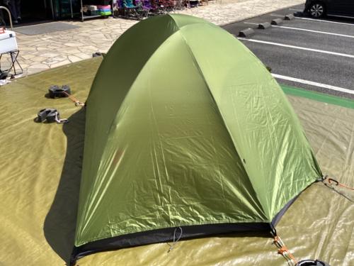 RIPEN (ライペン) 登山用テント グリーン ドマドームライト2