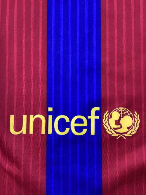 FCバルセロナ (エフシーバルセロナ) サッカーユニフォーム 776850-415 16/17 ユニフォーム ホーム 半袖 レプリカ SIZE M ブルー