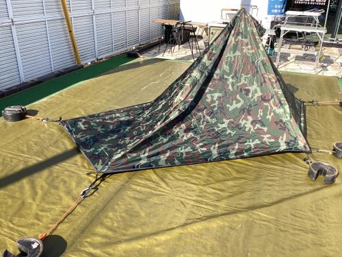 ZIVETALIAN (ジベタリアン) 登山用テント トレッキングポールテント