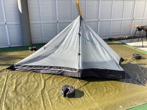 ZIVETALIAN (ジベタリアン) 登山用テント トレッキングポールテント