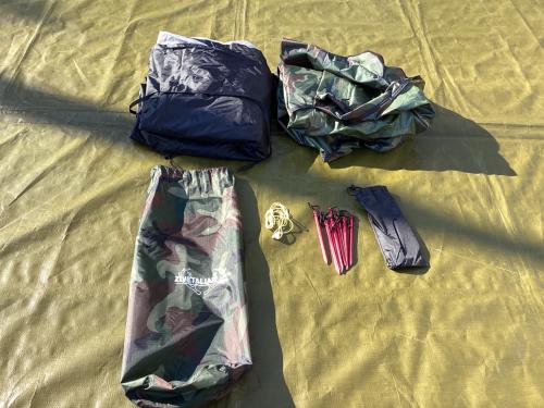 ZIVETALIAN (ジベタリアン) 登山用テント トレッキングポールテント