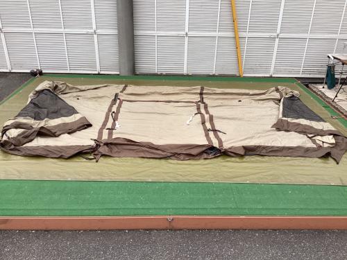 OGAWA (オガワ) ツールームテント 2788 ヨゴレ・ポール曲がり有 アポロン