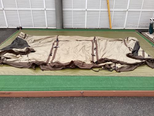 OGAWA (オガワ) ツールームテント 2788 ヨゴレ・ポール曲がり有 アポロン