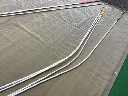 OGAWA (オガワ) ツールームテント 2788 ヨゴレ・ポール曲がり有 アポロン