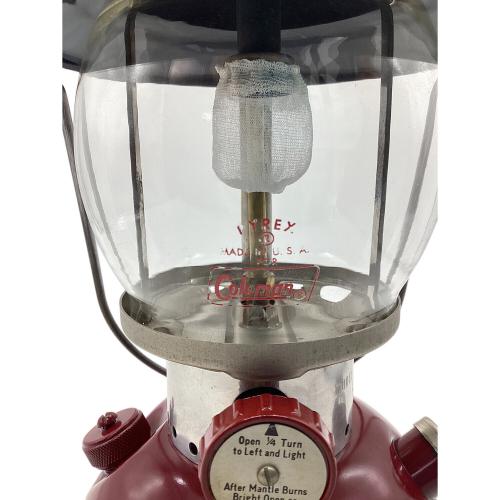Coleman (コールマン) 200A バーガンディ ガソリンランタン バーガンディ・マルーン過渡期 ヴィンテージ
