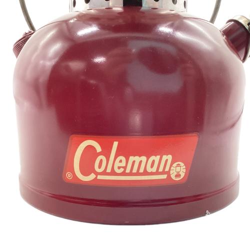 Coleman (コールマン) 200A バーガンディ ガソリンランタン バーガンディ・マルーン過渡期 ヴィンテージ