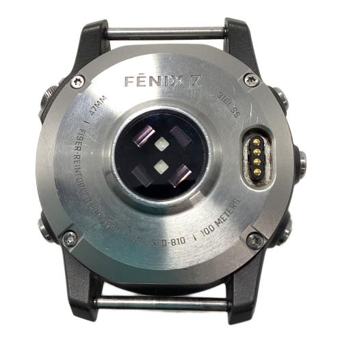 GARMIN (ガーミン) ゴルフGPSナビ コード付 ブラック FENIX 7