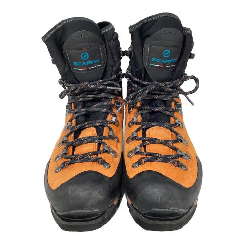 SCARPA (スカルパ) モンブランPRO GTX 厳冬期用 トレッキングシューズ 87520-201 メンズ SIZE 25.5cm オレンジ×ブラック