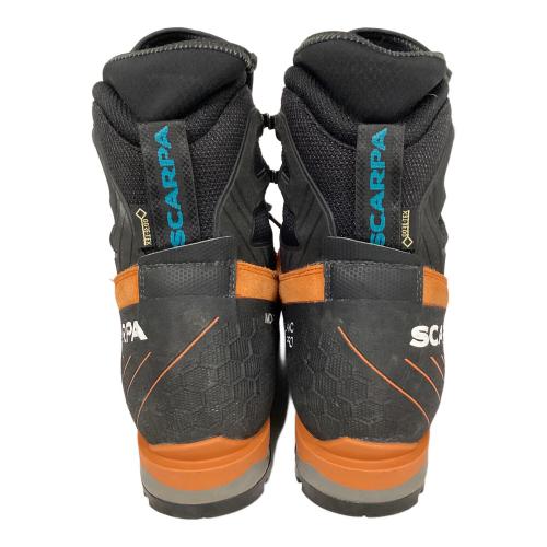 SCARPA (スカルパ) モンブランPRO GTX 厳冬期用 トレッキングシューズ 87520-201 メンズ SIZE 25.5cm オレンジ×ブラック