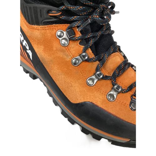SCARPA (スカルパ) モンブランPRO GTX 厳冬期用 トレッキングシューズ 87520-201 メンズ SIZE 25.5cm オレンジ×ブラック