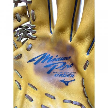 s*a様 ミズノプロ　軟式オーダーグローブ レッド/イエロー MIZUNO (ミズノ) ミズノプロオーダー 軟式グローブ @ 約30cm オレンジ