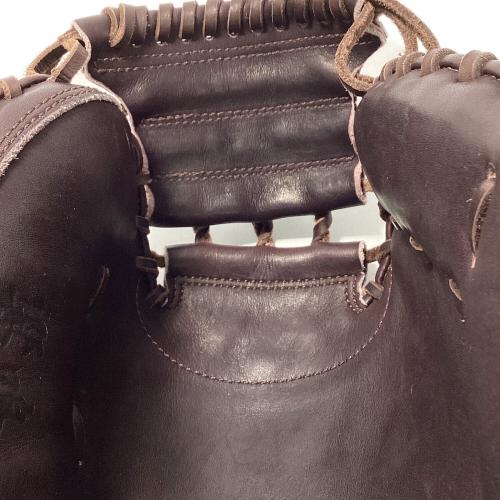 YGS (山本グラブスタジオ) Pro Essential "響鳴" 硬式グローブ 812V 紐・ステッチブラウン ブラウン