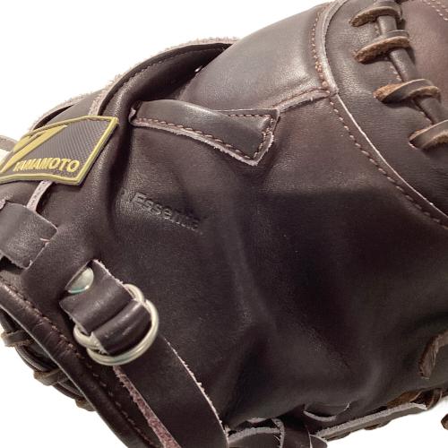 YGS (山本グラブスタジオ) Pro Essential "響鳴" 硬式グローブ 812V 紐・ステッチブラウン ブラウン