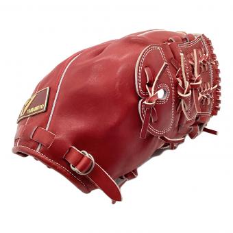 YGS (山本グラブスタジオ) Pro Essential 硬式グローブ AR13 ショックツーピースウェブ レッド