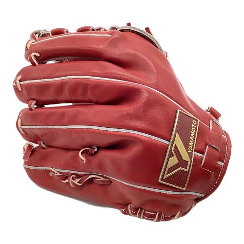 YGS (山本グラブスタジオ) Pro Essential 硬式グローブ AR13 ショックツーピースウェブ レッド