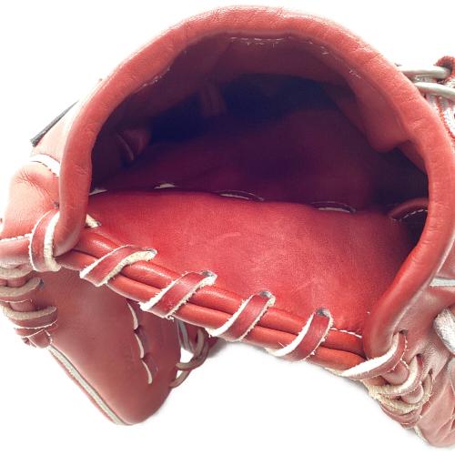 YGS (山本グラブスタジオ) Pro Essential 硬式グローブ AR13 ショックツーピースウェブ レッド