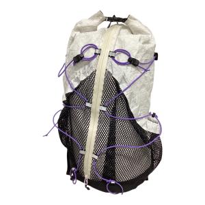 ACTIBASE (アクティベース) バックパック hinata別注モデル SIZE M ホワイト×パープル I.D.backpack Ultra