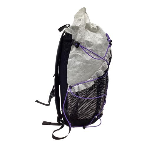 ACTIBASE (アクティベース) バックパック hinata別注モデル SIZE M ホワイト×パープル I.D.backpack Ultra