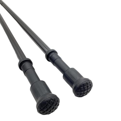 MOUNTAIN KING (マウンテンキング) トレッキングポール カーボン 2本入り トレラン向け ブラック trail blaze skyrunner