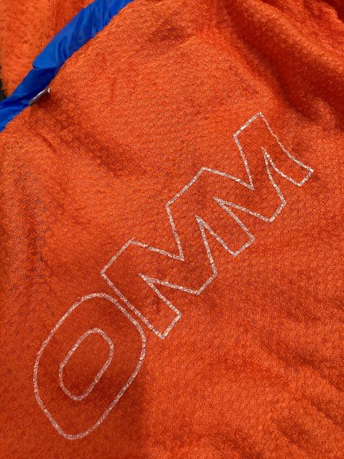 OMM (オリジナルマウンテンマラソン) インナーシーツ オレンジ×ブルー コアライナー