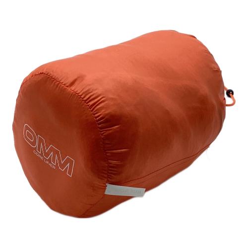 OMM (オリジナルマウンテンマラソン) インナーシーツ オレンジ×ブルー コアライナー