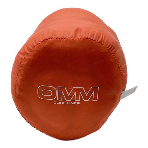 OMM (オリジナルマウンテンマラソン) インナーシーツ オレンジ×ブルー コアライナー