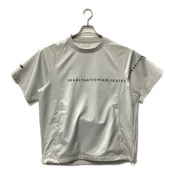 PEARLY GATES (パーリーゲイツ) その他 ゴルフウェア(トップス) 053-6121150 半袖スニード インナー無し 2025年 メンズ SIZE L グレー