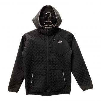 NEW BALANCE (ニューバランス) ゴルフウェア(トップス) 012-4220003 キルトフルジップフーディ メンズ SIZE L ブラック