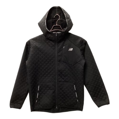 NEW BALANCE (ニューバランス) ゴルフウェア(トップス) 012-4220003 キルトフルジップフーディ メンズ SIZE L ブラック