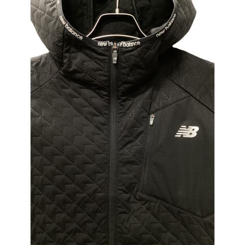 NEW BALANCE (ニューバランス) ゴルフウェア(トップス) 012-4220003 キルトフルジップフーディ メンズ SIZE L ブラック