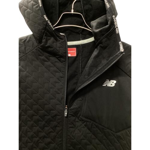 NEW BALANCE (ニューバランス) ゴルフウェア(トップス) 012-4220003 キルトフルジップフーディ メンズ SIZE L ブラック