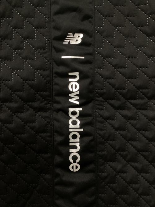 NEW BALANCE (ニューバランス) ゴルフウェア(トップス) 012-4220003 キルトフルジップフーディ メンズ SIZE L ブラック
