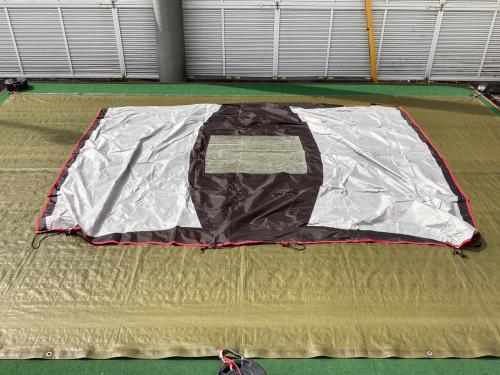 Coleman (コールマン) ツールームテント 2000036432 試し張り程度の美品 4Sワイド 2ルームカーブ
