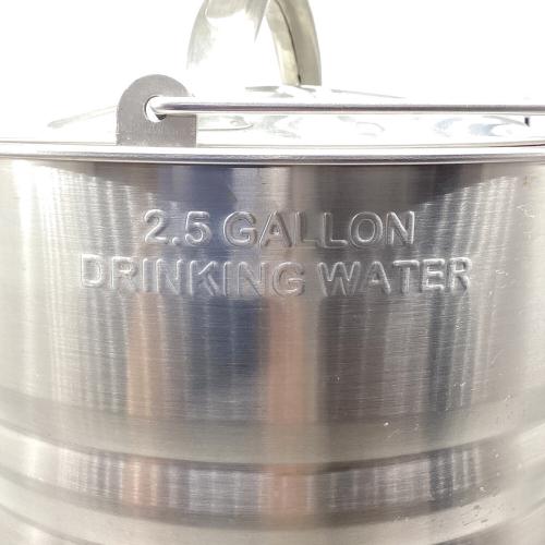 iGloo (イグルー) レガシー2.5ガロンジャグ ウォータージャグ シルバー 70周年限定