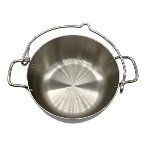 TSBBQ (ティーエスビービーキュー) ライトステンレスダッチオーブン10 ダッチオーブン 10インチ