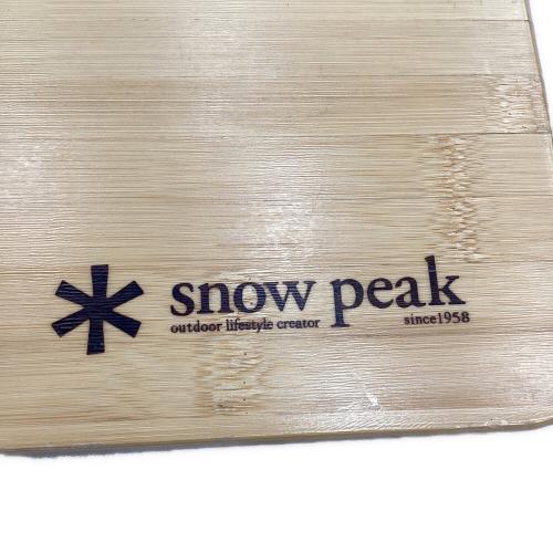 Snow peak (スノーピーク) ファニチャーアクセサリー CK-117T マルチファンクションテーブル ロング竹