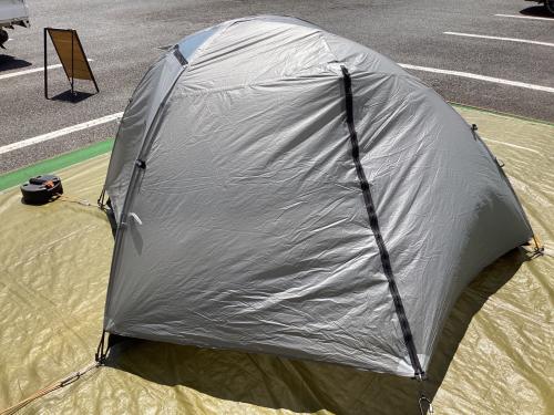 MURACO (ムラコ) 登山用テント  ハーフメッシュインナー グレー RAPIDE X1-2P