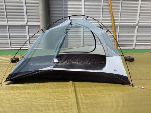 MURACO (ムラコ) 登山用テント  ハーフメッシュインナー グレー RAPIDE X1-2P