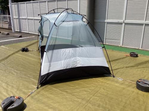 MURACO (ムラコ) 登山用テント  ハーフメッシュインナー グレー RAPIDE X1-2P