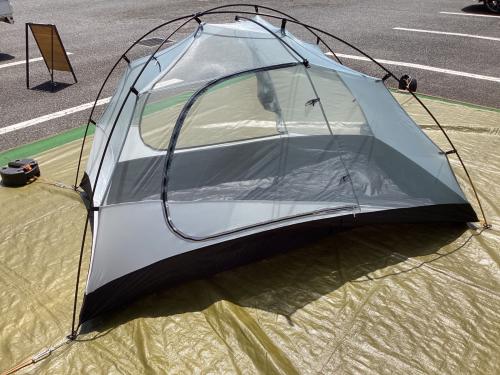 MURACO (ムラコ) 登山用テント  ハーフメッシュインナー グレー RAPIDE X1-2P