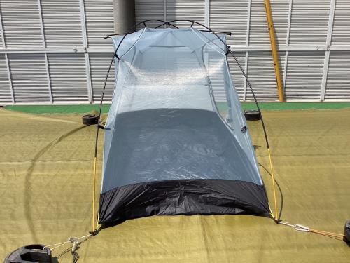 MURACO (ムラコ) 登山用テント  ハーフメッシュインナー グレー RAPIDE X1-2P