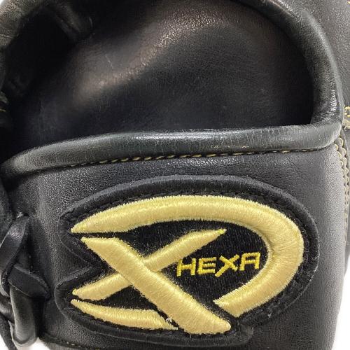 HEXA SPORTS XAREA 硬式グローブ ブラック