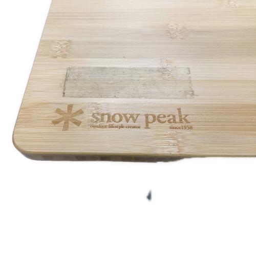 Snow peak (スノーピーク) アウトドアテーブル LV-100TR ワンアクションローテーブル竹