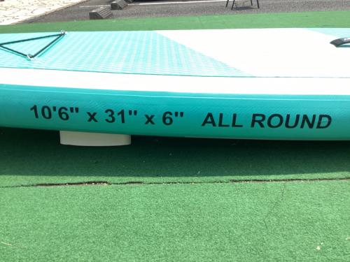 Abahub sup SUP ホワイト×ブルー 10'6''×31''×6''
