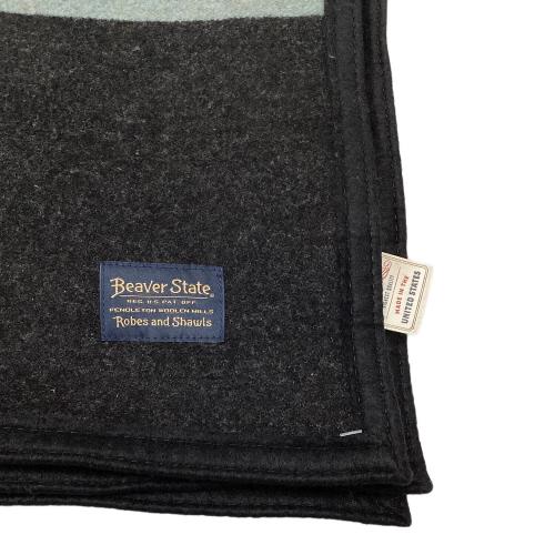 PENDLETON (ペンドルトン) ブランケット ブラック×グリーン