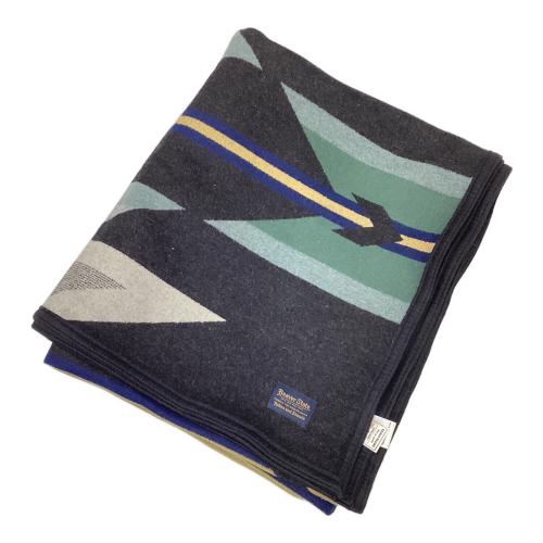 PENDLETON (ペンドルトン) ブランケット ブラック×グリーン
