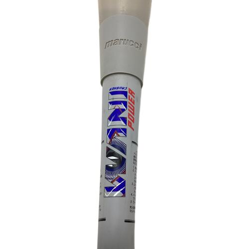 marucci (マルーチ) ワニクラッシャーパワー 軟式バット MJJSBBWP ケース付 84cm グレー×ブルー
